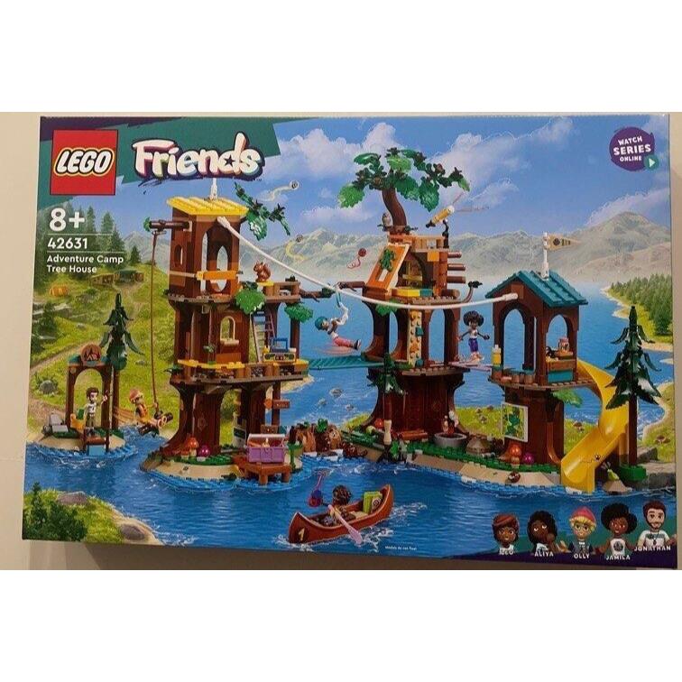 Lego Friends Adventure Camp Tree House 42631 Toy Building Kit 1128 Pcs