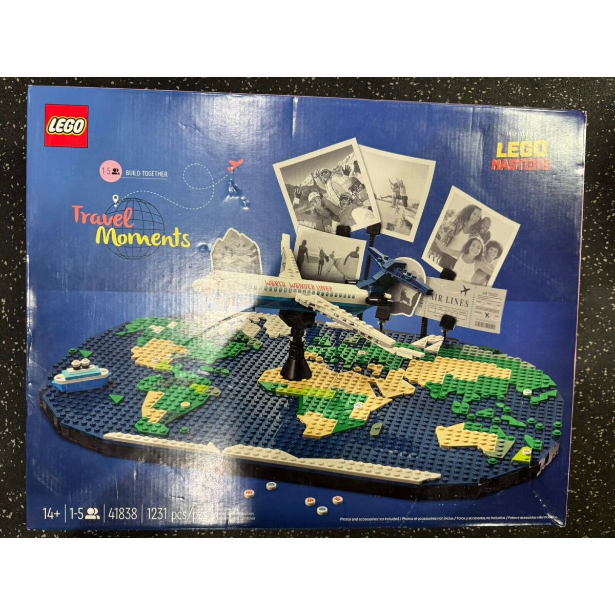 Lego - Travel Moments Kit 41838 - 1231 Pcs/pzs