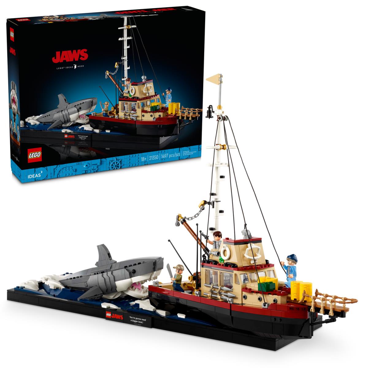 Lego Ideas Jaws 21350 Set