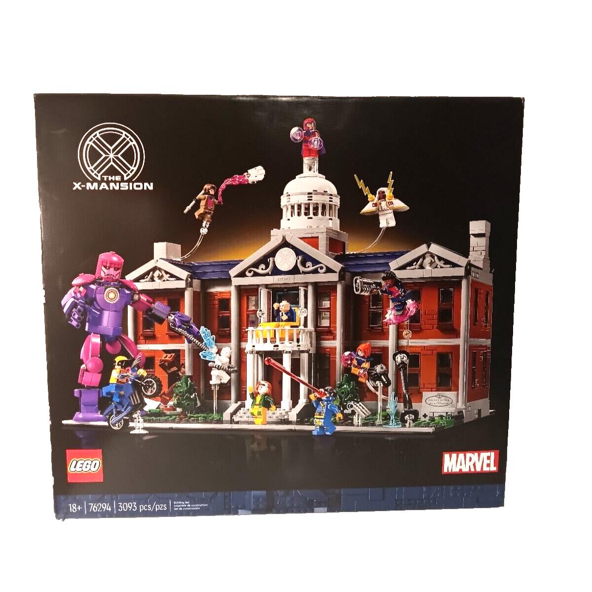 Lego Marvel The X-mansion 76294 Building Set. Nib