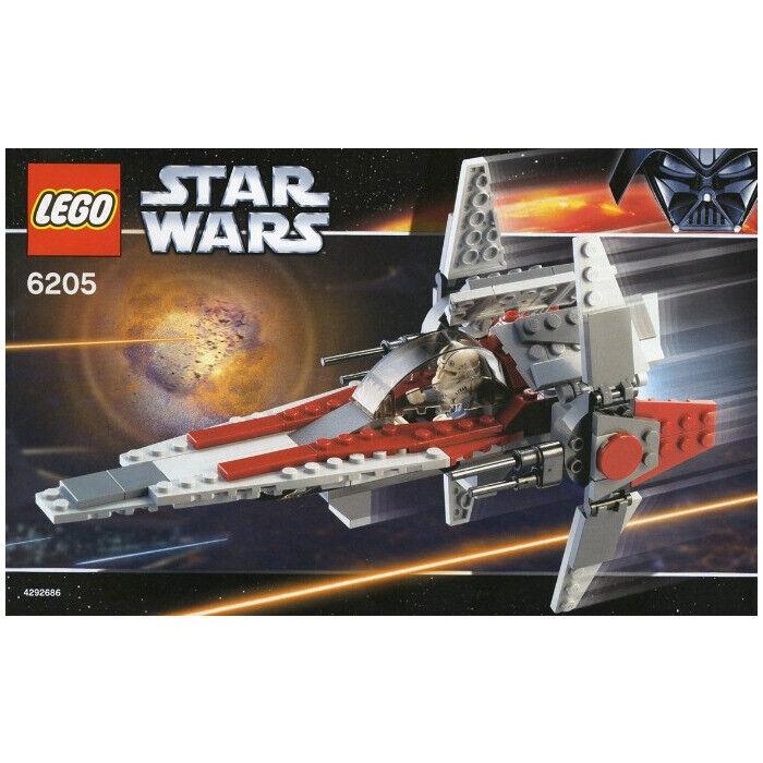 Lego Star Wars V-wing Fighter Box Set 6205