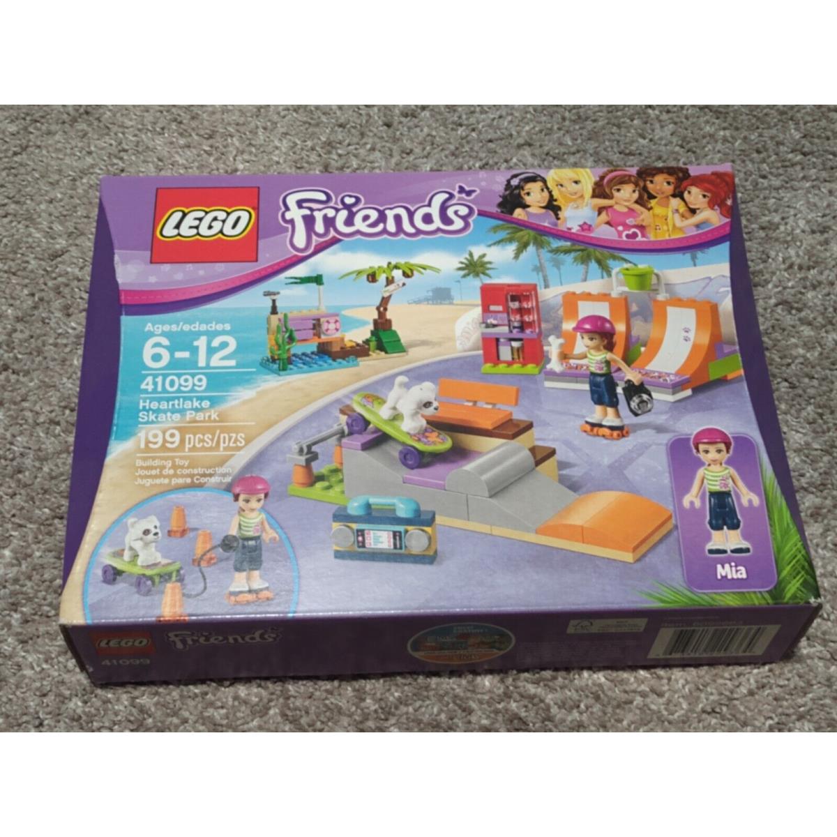 Lego Friends Heartlake Skate Park 41099 Retired