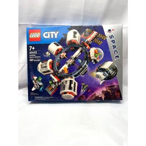 Lego City Modular Space Station-1097 Pcs Building Set 60433