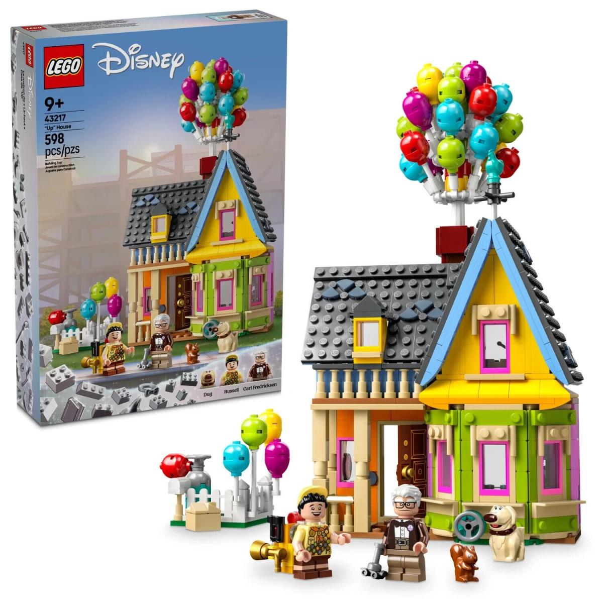 Lego Disney and Pixar Up House 43217 Building Toy Set Disney 100 Celebration