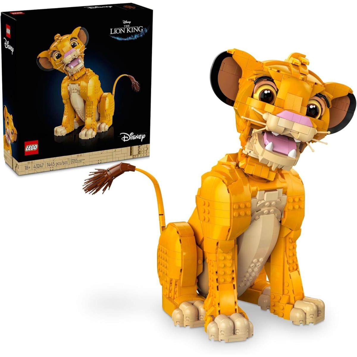 Lego Disney Young Simba The Lion King Figure Building Set 43247