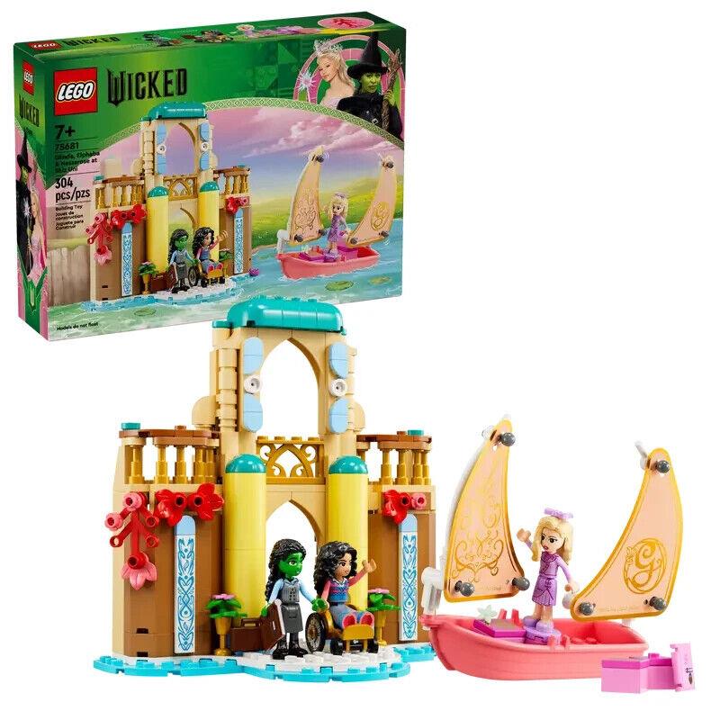 Lego Glinda Elphaba Nessarose at Shiz Uni 75681 Wicked Building Set