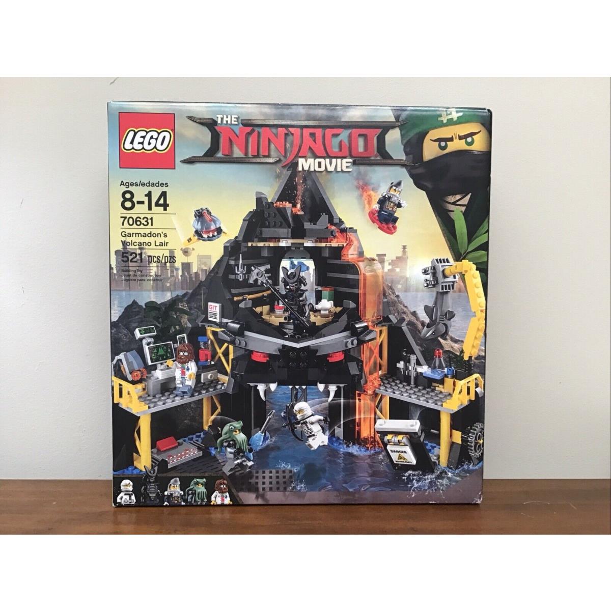 Lego Ninjago The Movie Garmadon`s Volcano Lair 70631 - Retired