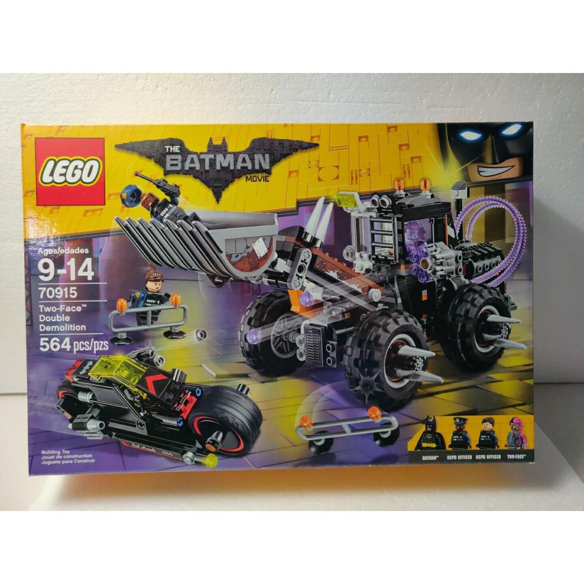 Lego The Batman Movie Two-face Double Demolition 70915 CosBman1749