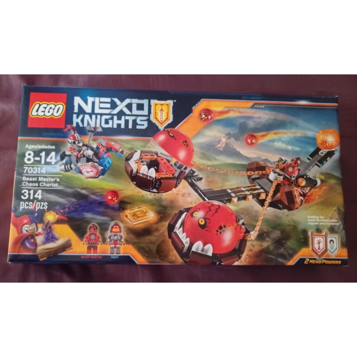 Lego Nexo Knights Beast Master`s Chaos Chariot Set 70314 Retired