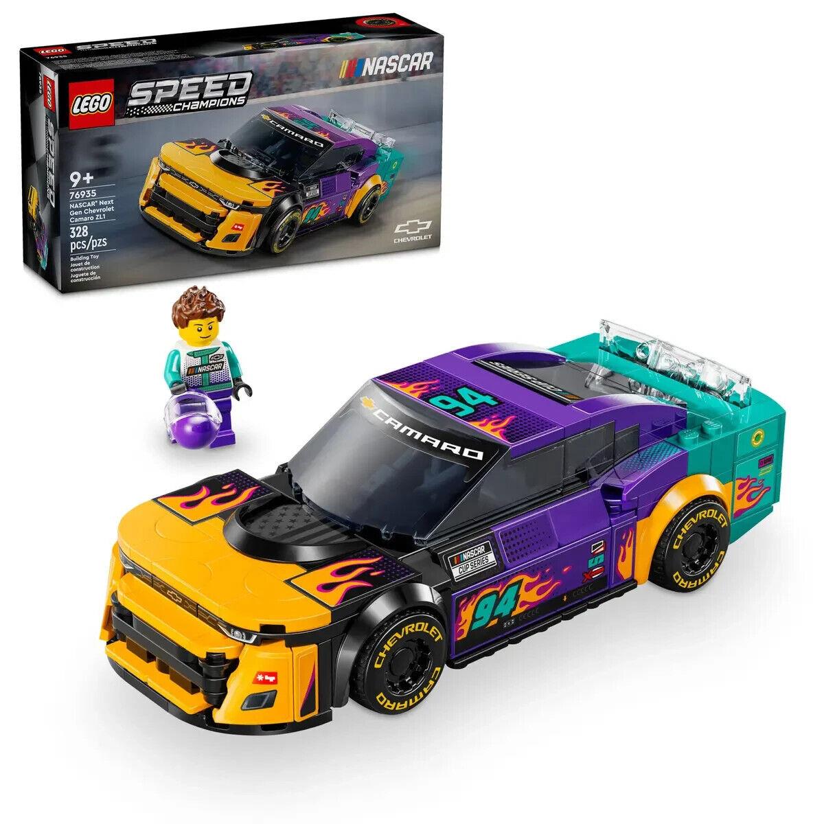 Lego Nascar Next Gen Chevrolet Camaro ZL1 76935 Speed Champions Building Set