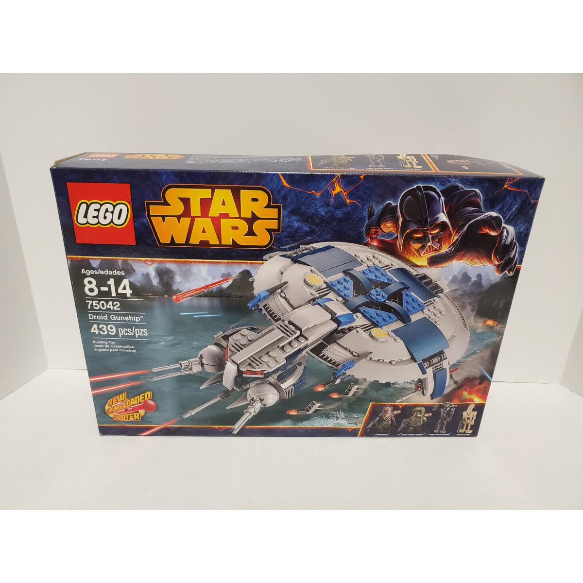 Star Wars Lego 75042 Droid Gunship Box Damage