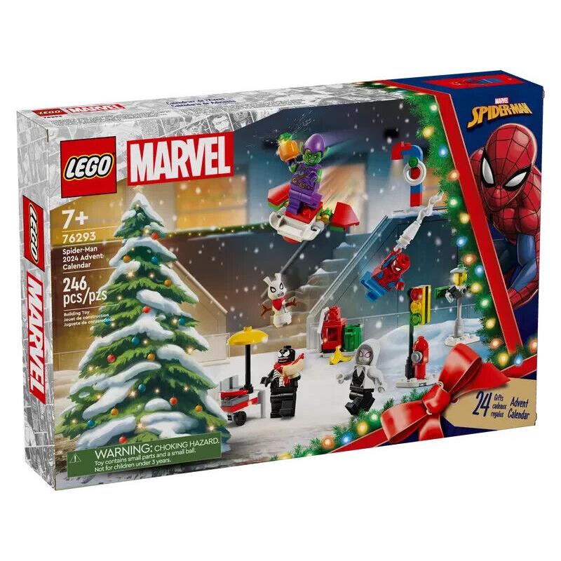 Lego Advent Calendar 2024 Super Heroes Spider-man 76293 Super Heroes Set