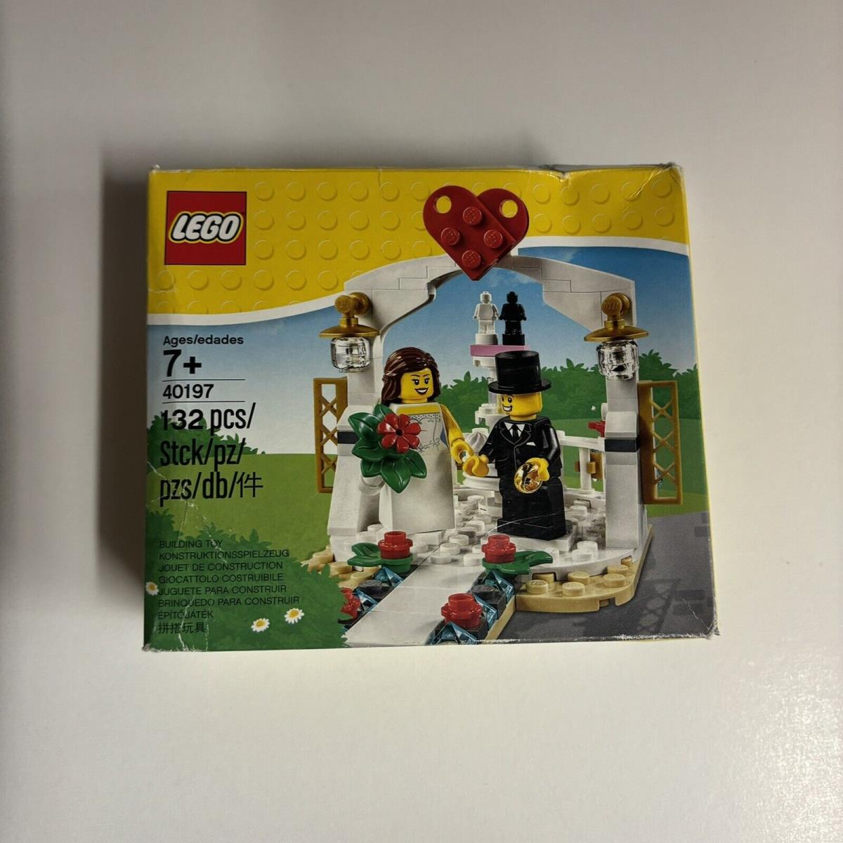 Lego Wedding Favor Set 2018 40197 Iob Wedding Cake Topper Bride Groom