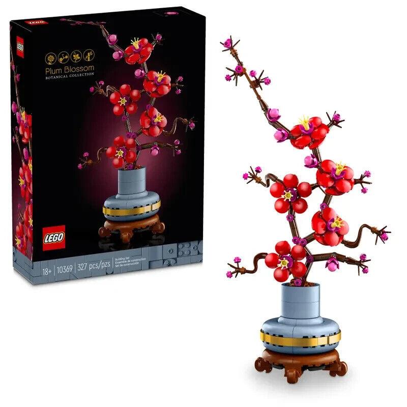 Lego Plum Blossom 10369 Botanical Collection Minifigure Building Set