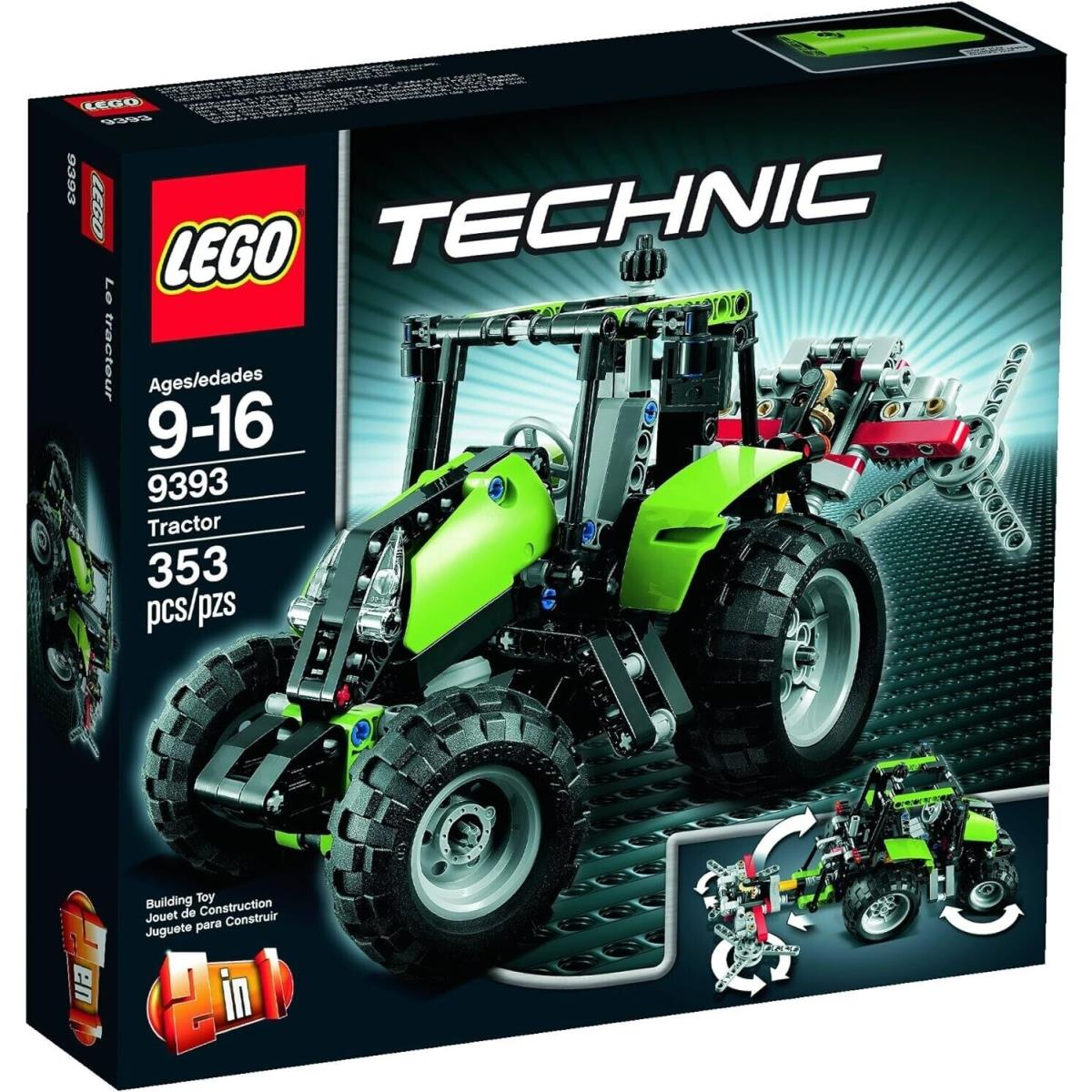 Lego Technic 2 in 1: Tractor 9393 Nisb/mib Buggy