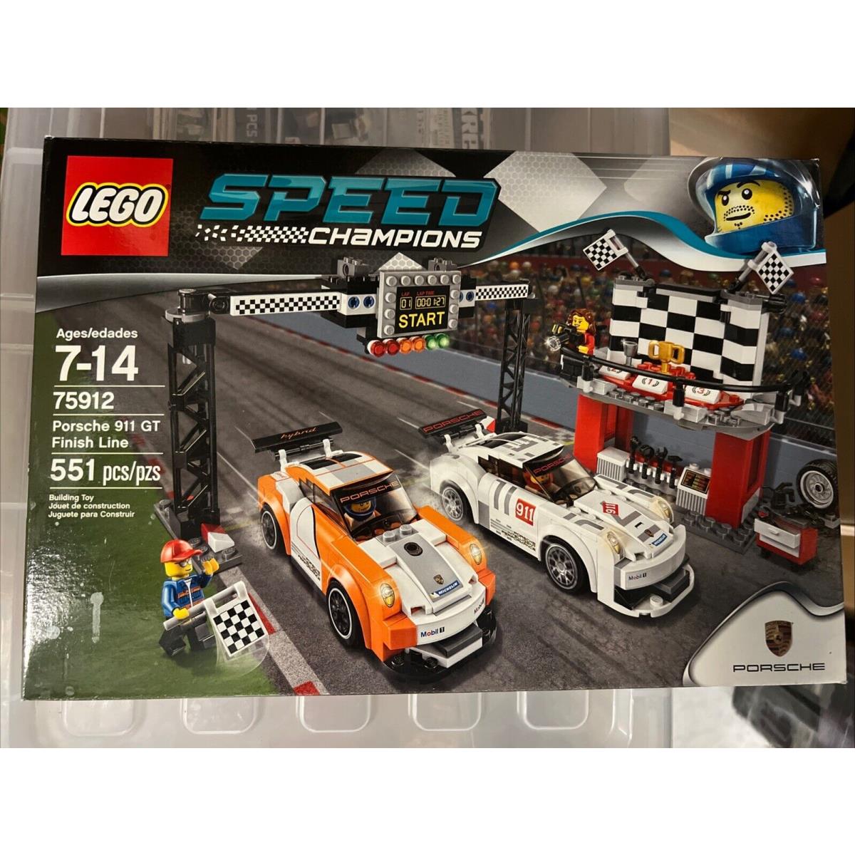 Lego Speed Champions: Porsche 911 GT Finish Line 75912