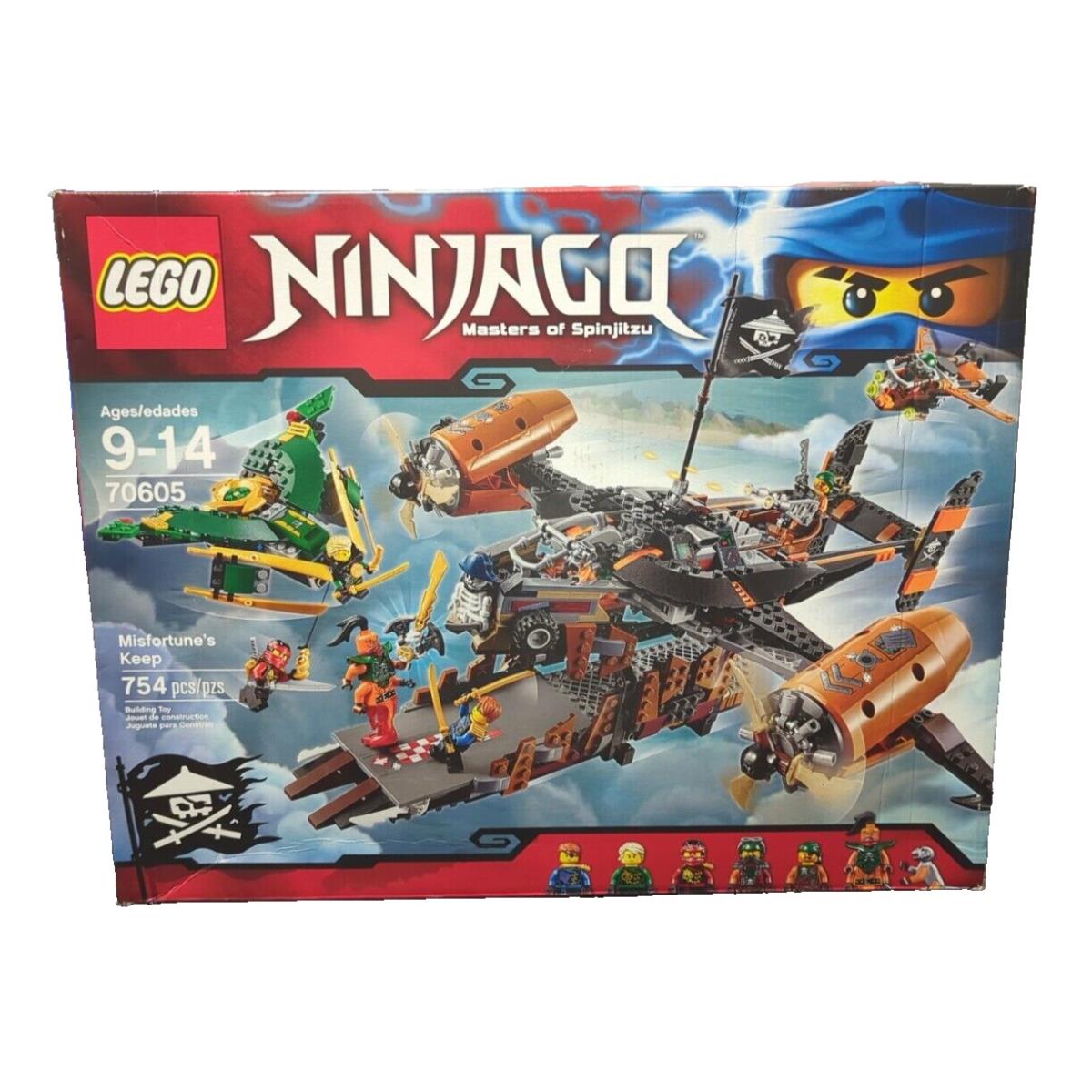 Lego 70605 Ninjago Misfortune`s Keep - Retired