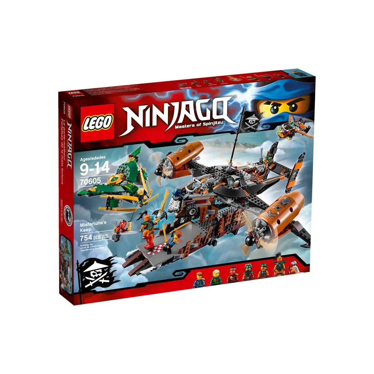 Lego Misfortune`s Keep 70605 Ninjago Minifigure Building Set