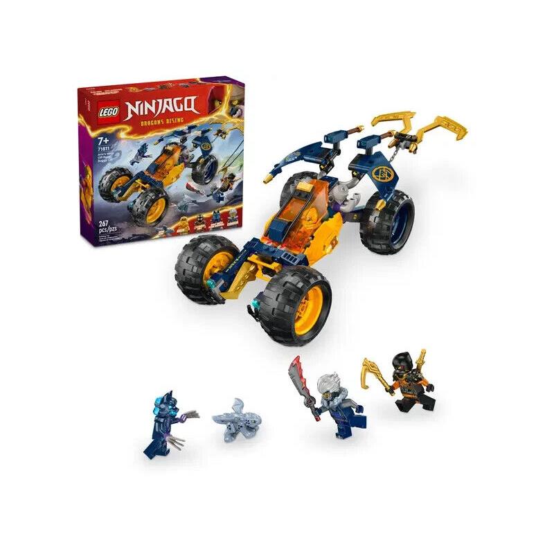 Lego Arin`s Ninja Off-road Buggy Car 71811 Ninjago Minifigure Building Set