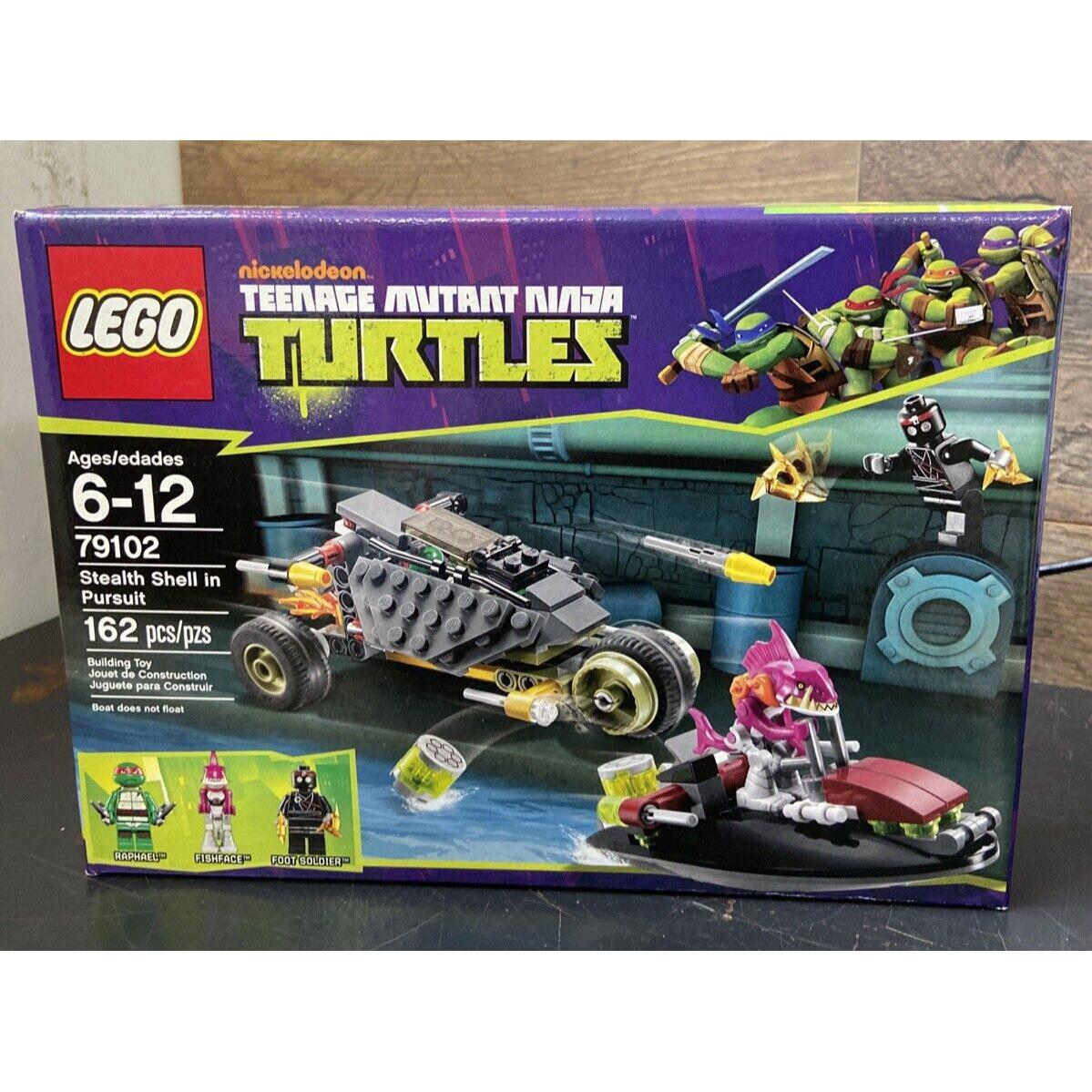 Lego Teenage Mutant Ninja Turtles Stealth Shell IN Pursuit 162PCS MO13004