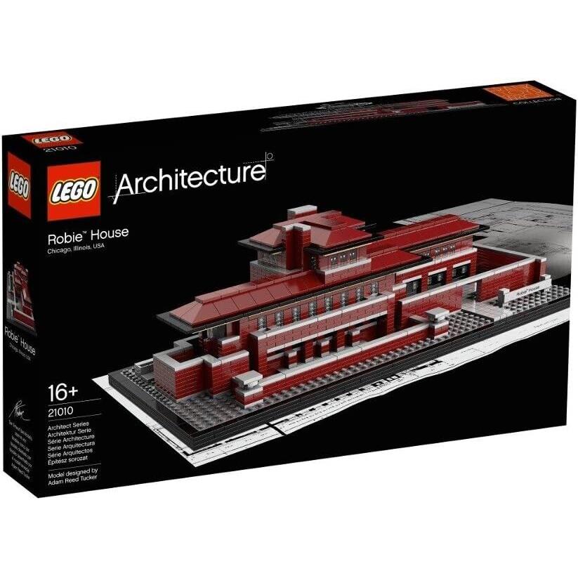 Lego Robie House 21010 Architecture Minifigure Building Set