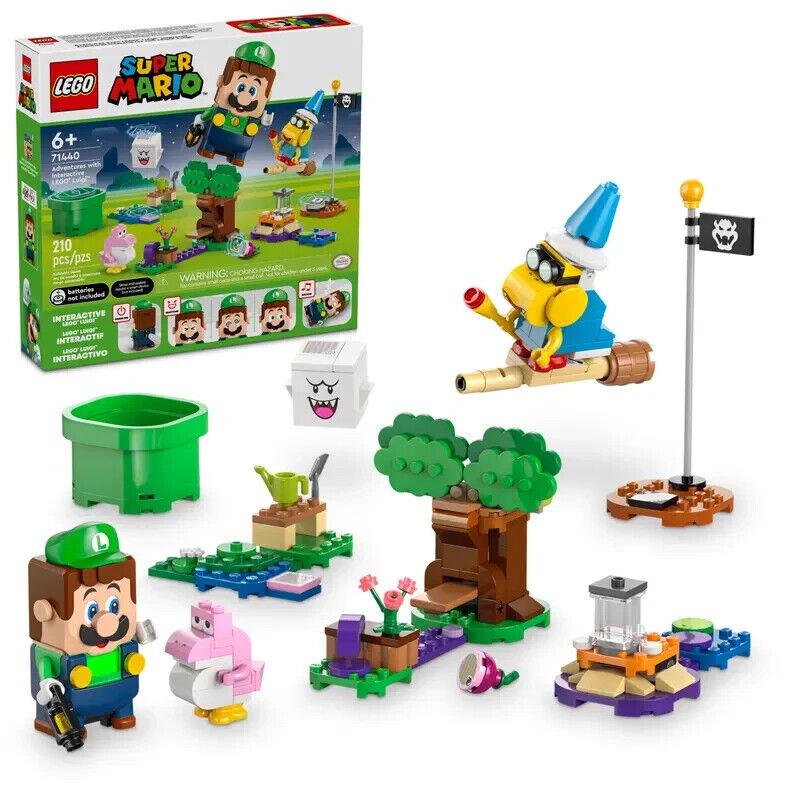 Lego Adventures with Interactive Lego Luigi 71440 Super Mario Building Set