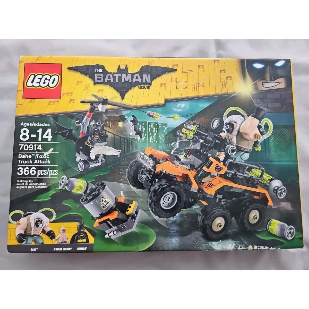 Lego The Lego Batman Movie: Bane Toxic Truck Attack 70914 Set