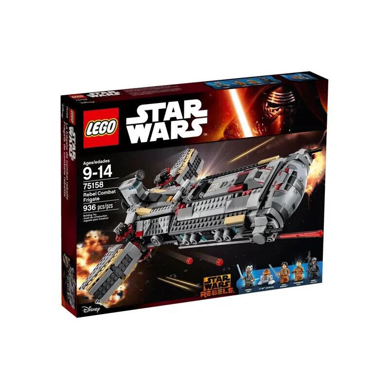 Lego Rebel Combat Frigate 75158 Star Wars Minifigure Building Set