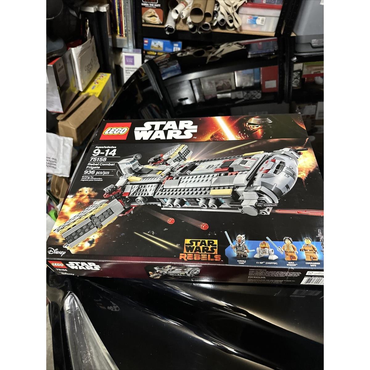 Lego Star Wars Rebel Combat Frigate 75158 See Pictures For Box Cond