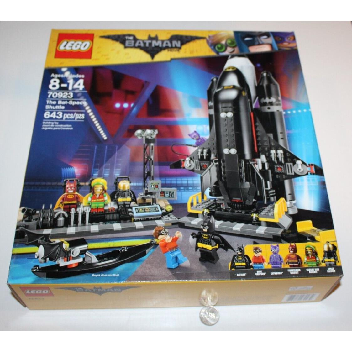 Lego The Batman Movie The Bat-space Shuttle 70923 Retired Nos Misb