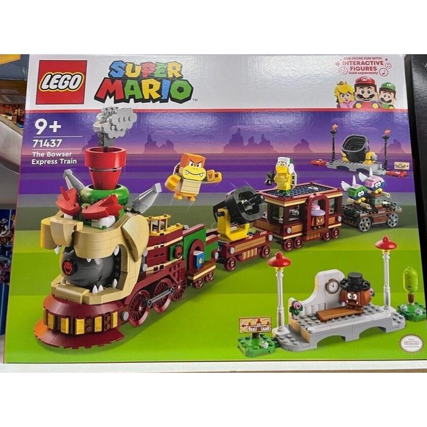 Lego Super Mario The Bowser Express Train 71437 Toy Building Kit 1392 Pcs