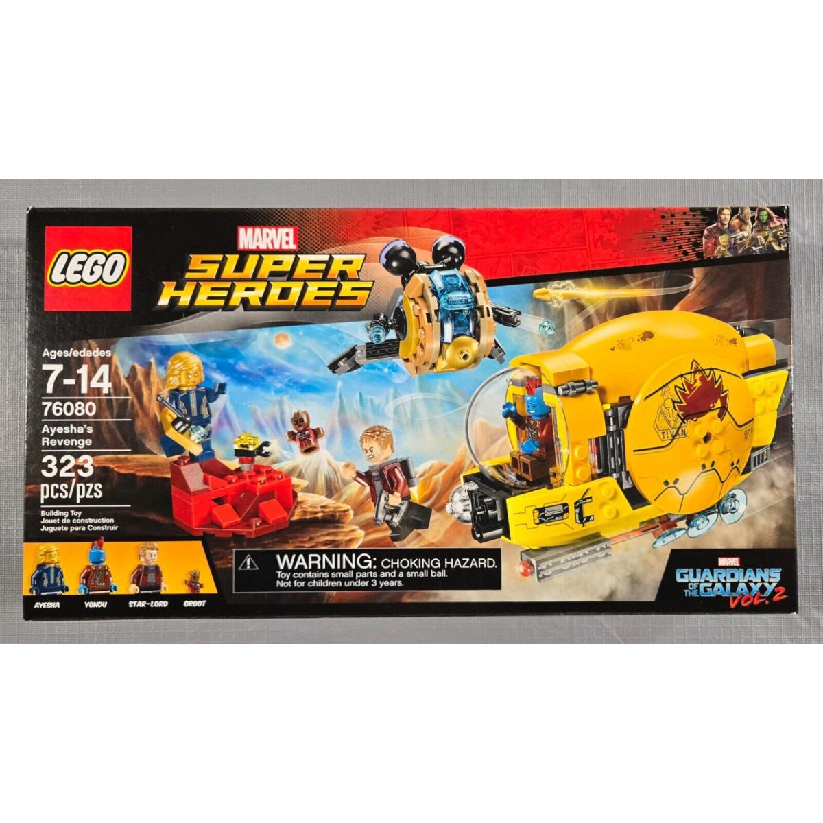 Lego 76080 Guardians Galaxy Vol 2 Ayesha`s Revenge 2017