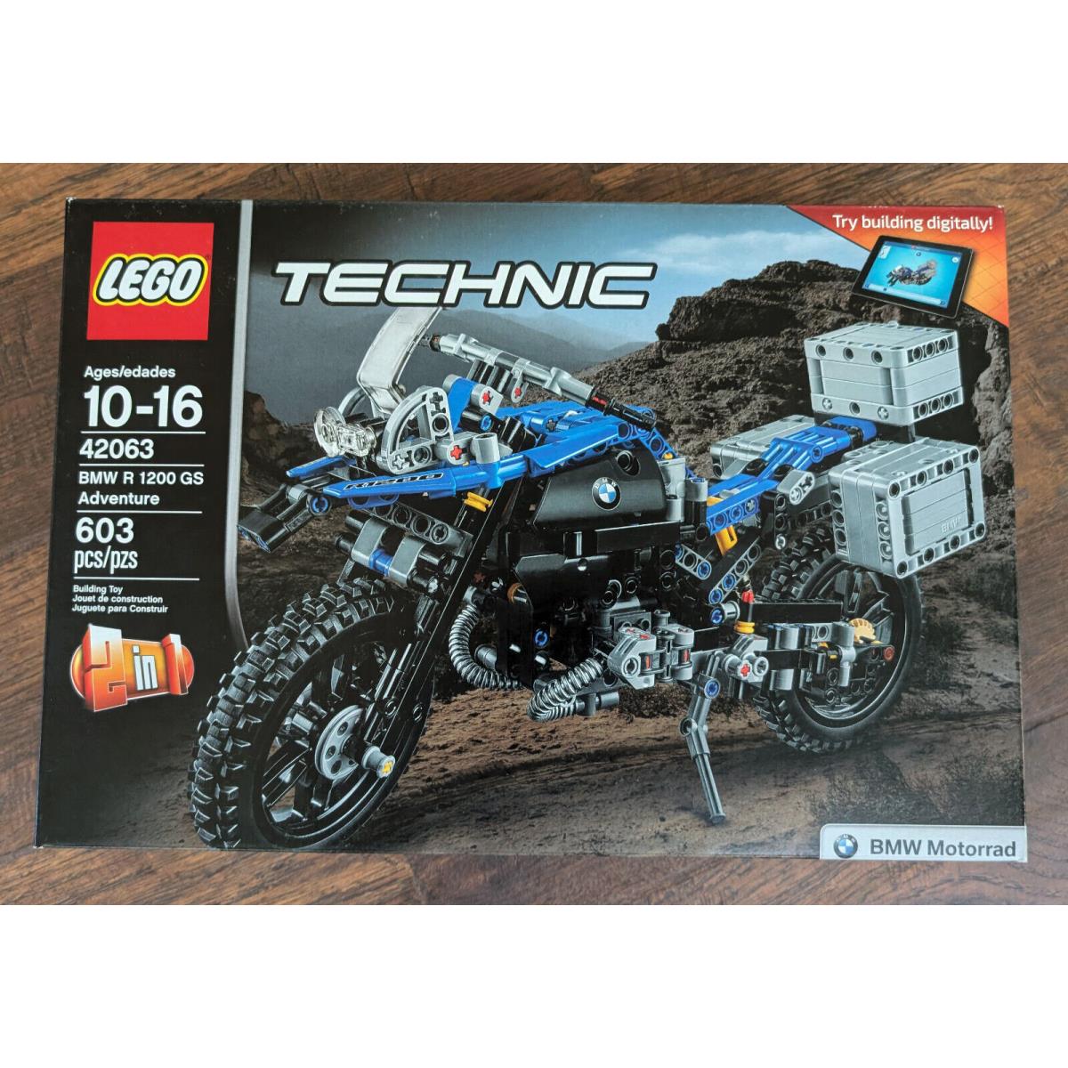 Lego 42063 Technic - Bmw R 1200 GS Adventure /