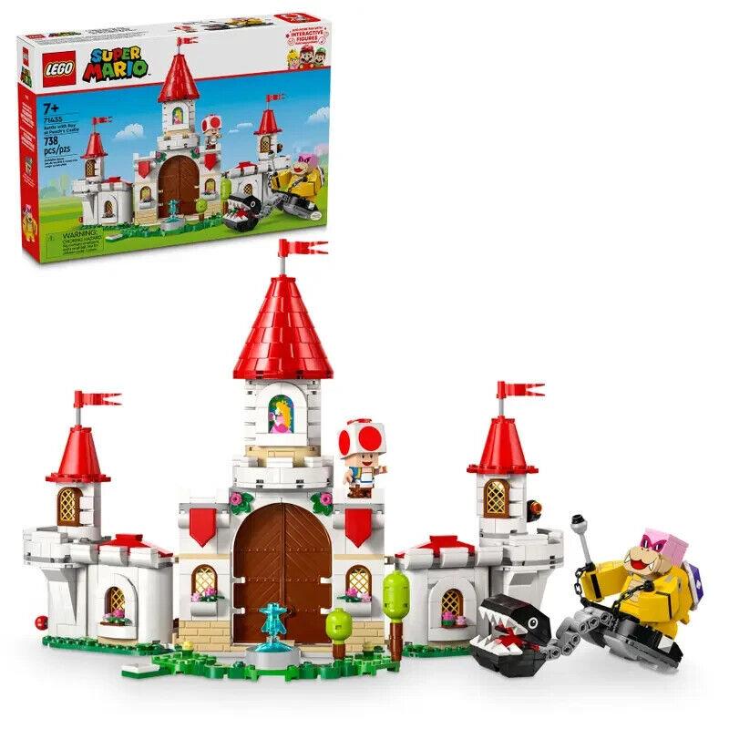 Lego Battle with Roy at Peach`s Castle 71435 Super Mario Minifigure Building Set