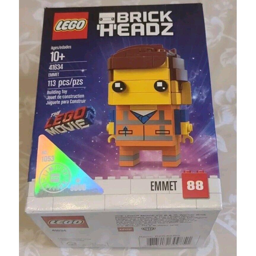 Lego Exclusive Brickheadz: Emmet 41634 Limited Edition 1053/5000 Nisb