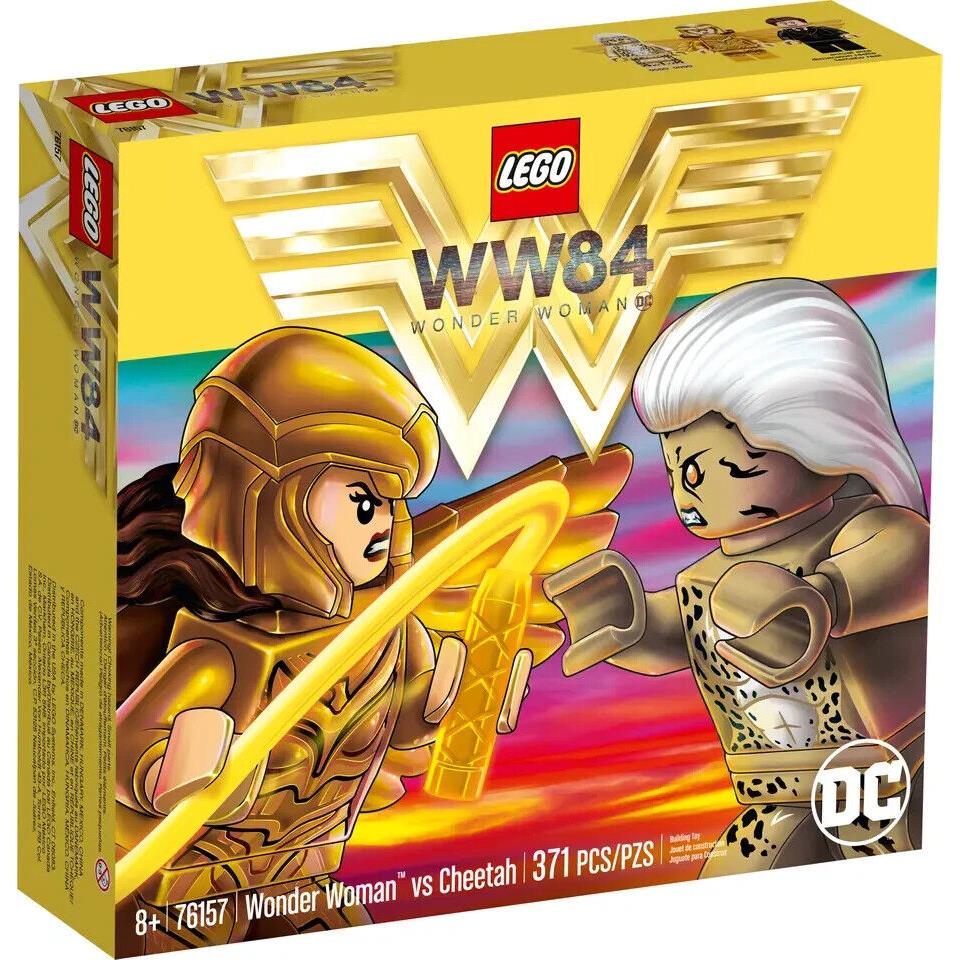 Lego Wonder Woman vs Cheetah 76157 Super Heroes Minifigure Building Set