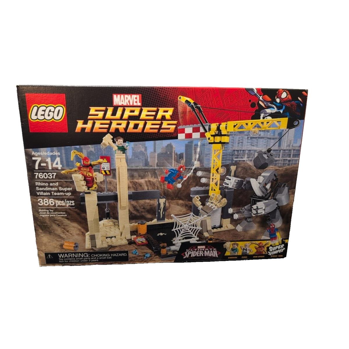 Lego Marvel Super Heroes Rhino and Sandman Villain Team-up