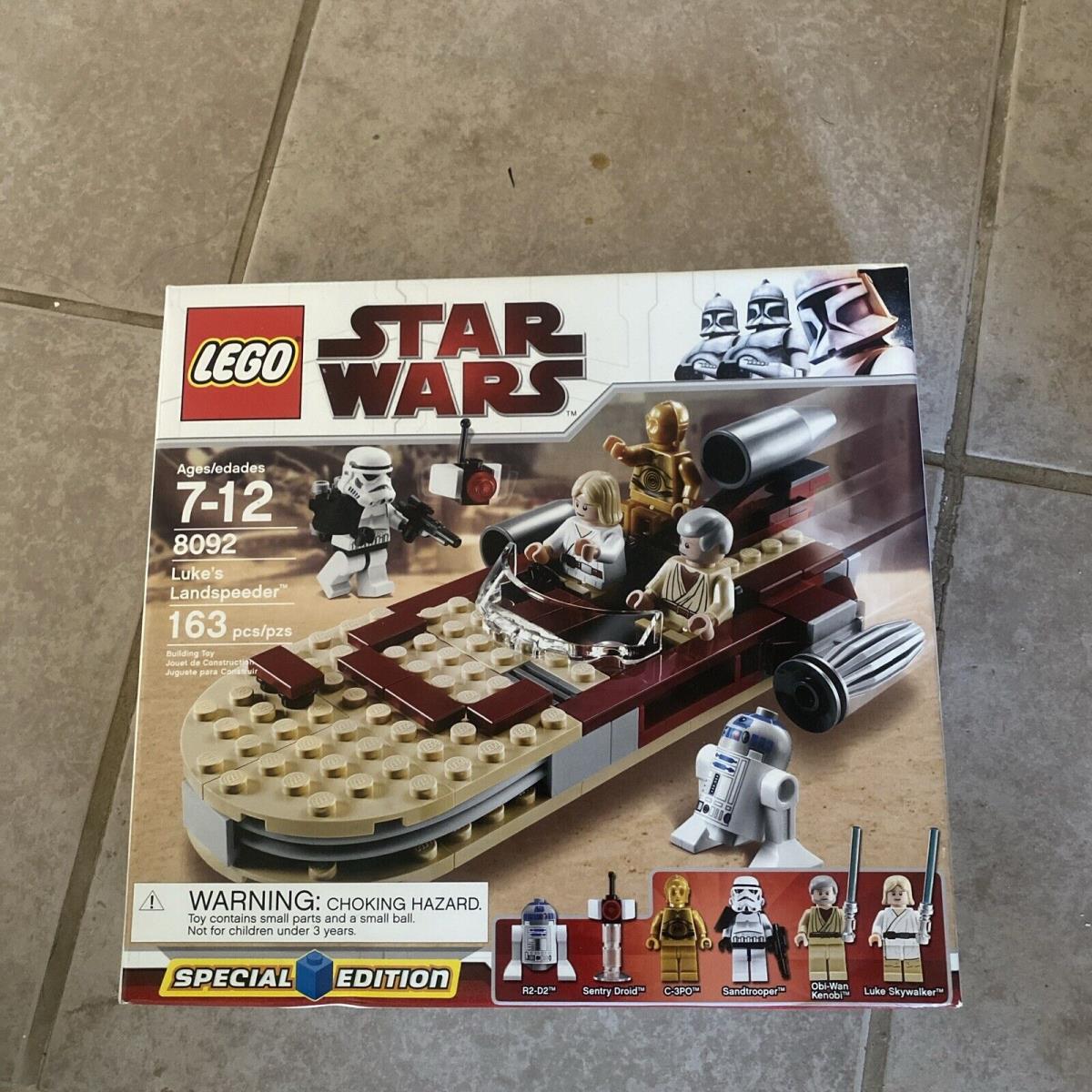 Lego Star Wars 8092 Luke`s Landspeeder Retired Special Edition