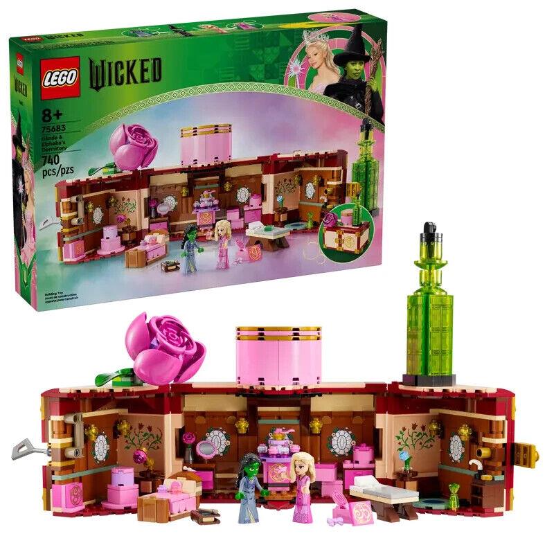 Lego Glinda Elphaba`s Dormitory 75683 Wicked Minifigure Building Set