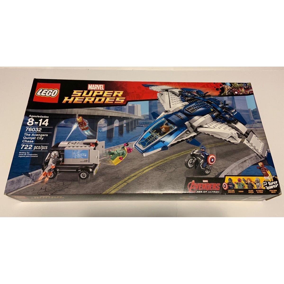 Lego Marvel Super Heroes 76032 The Avengers Quinjet City Chase Iron Man Vision