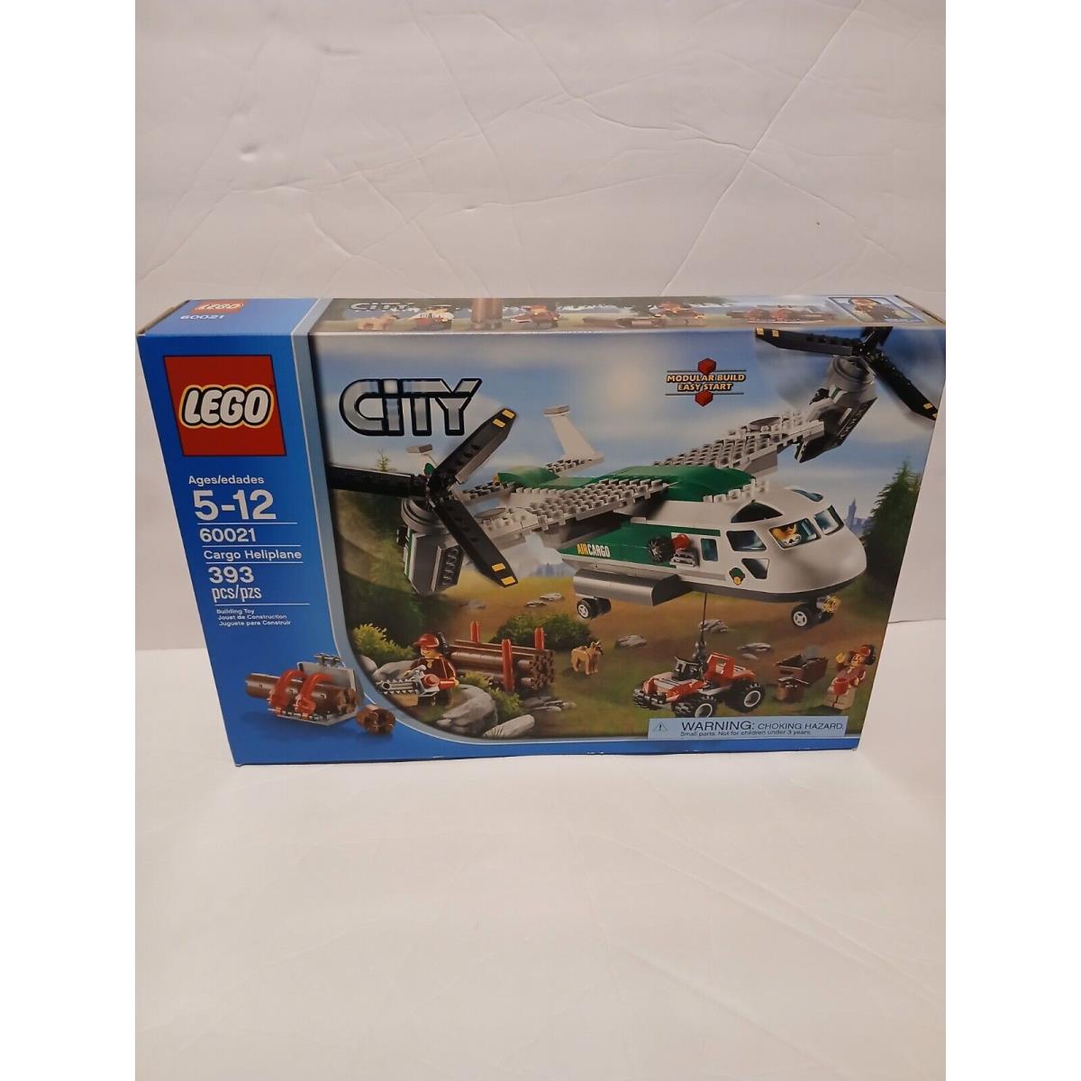 Lego City 60021 Cargo Heliplane Retired Set