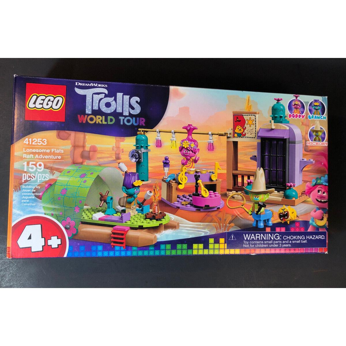 Lego Trolls World Tour Set 41253 Lonesome Flats Raft Adventure