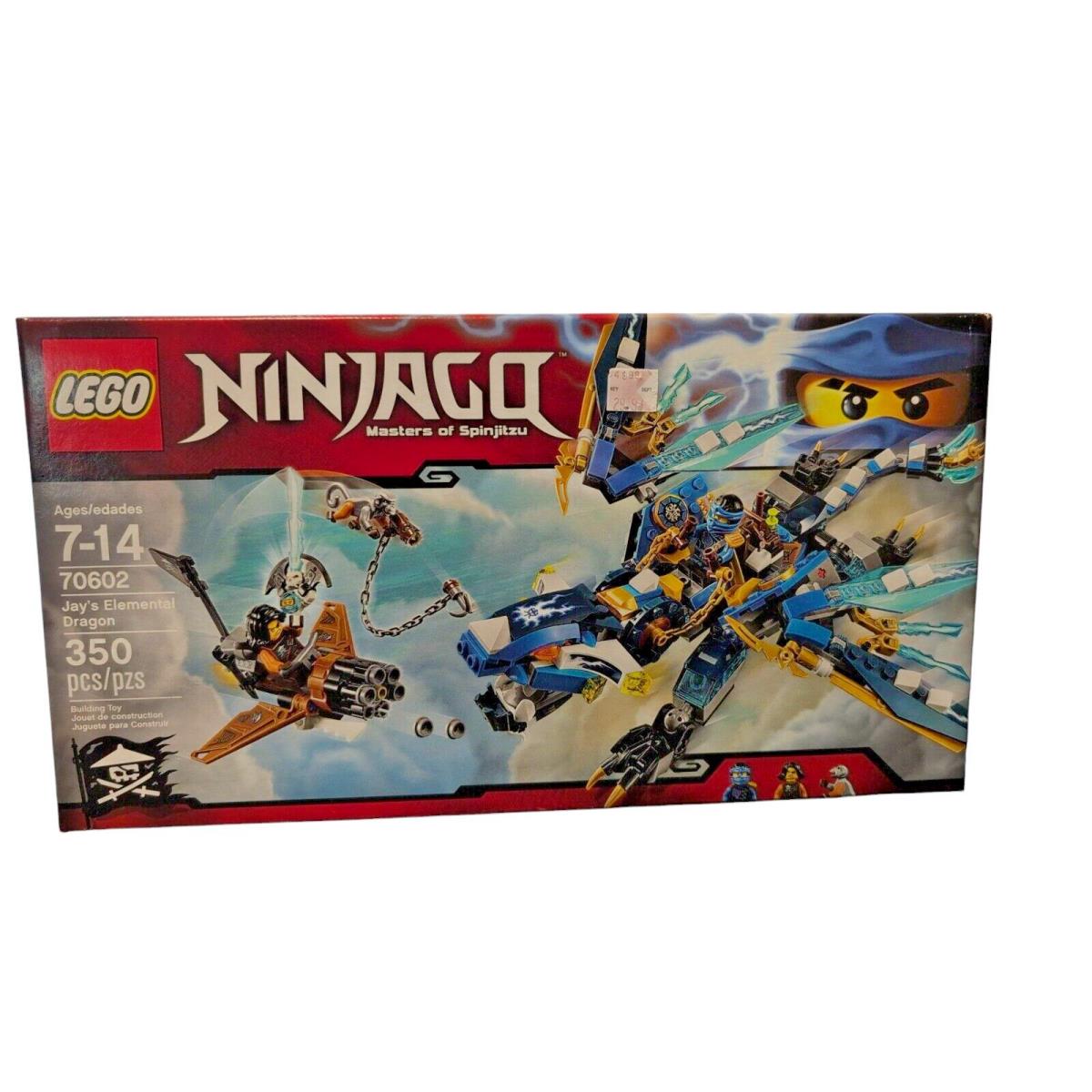 Lego Ninjago Skybound 70602 : Jay`s Elemental Dragon - Box