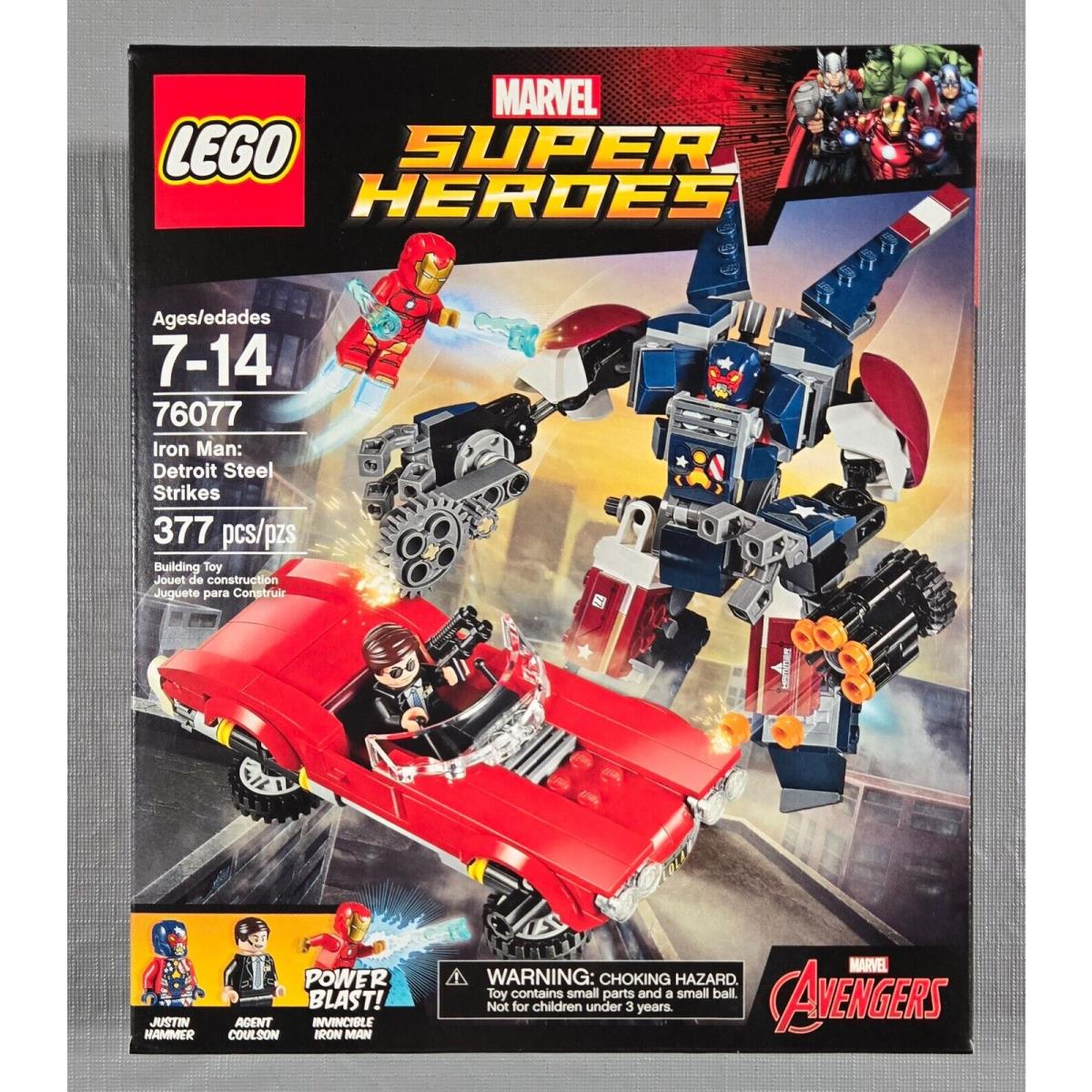 Lego 76077 Marvel Iron Man: Detroit Steel Strikes 2017