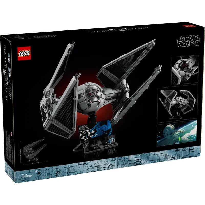 Lego Tie Interceptor - Ucs 75382 Star Wars Minifigure Building Set