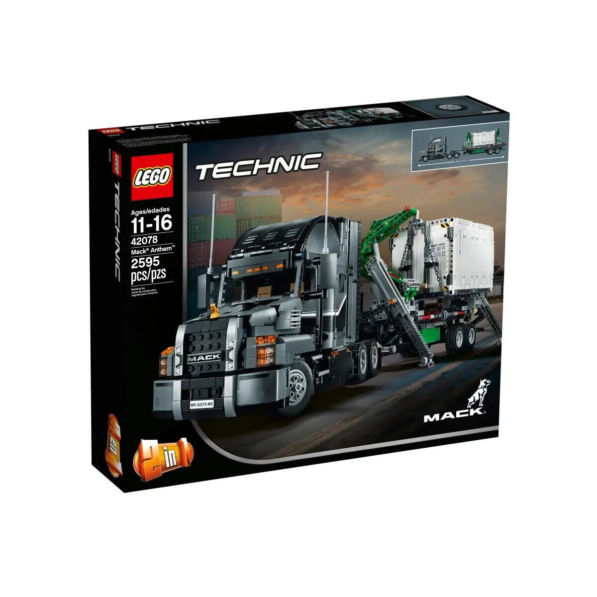 Lego Mack Anthem 42078 Technic Minifigure Building Set