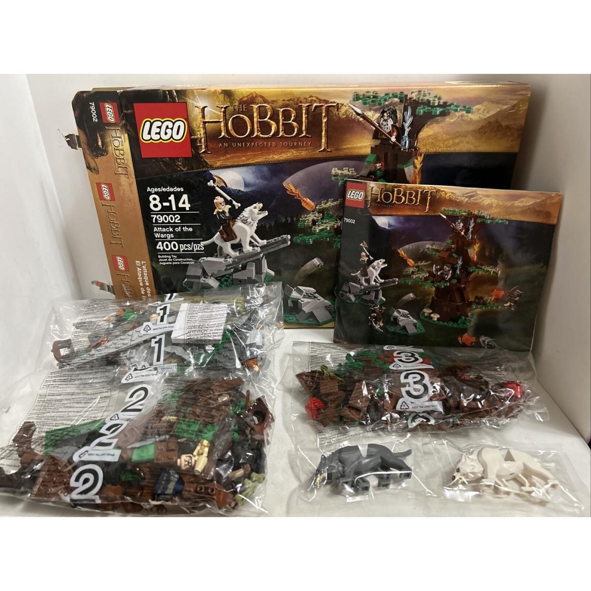 Lego The Lord of The Rings Hobbit Set 79002- Attack Of The Wargs- W/box