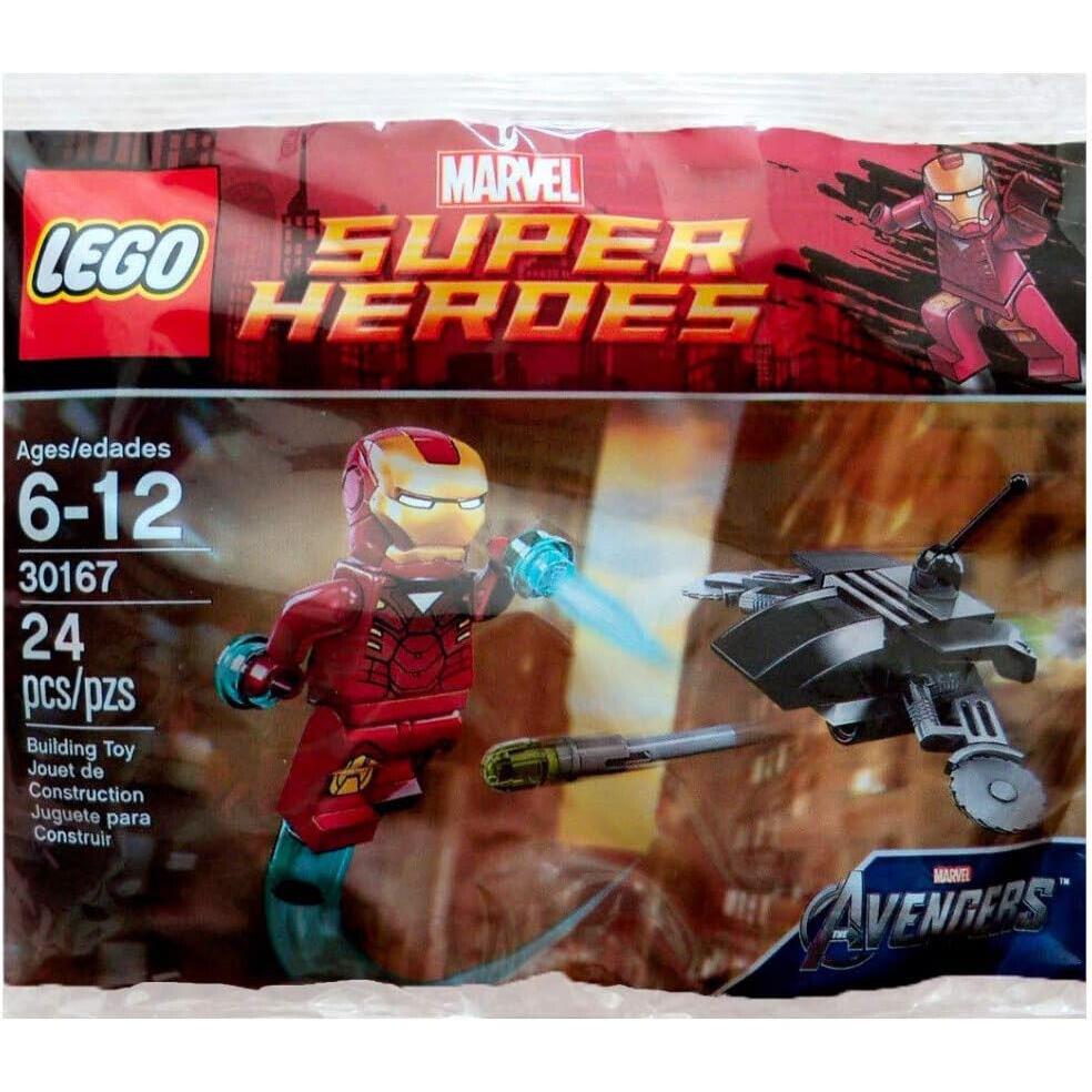 Lego Iron Man Vs. Fighting Drone Polybag 30167 Super Heroes Building Set