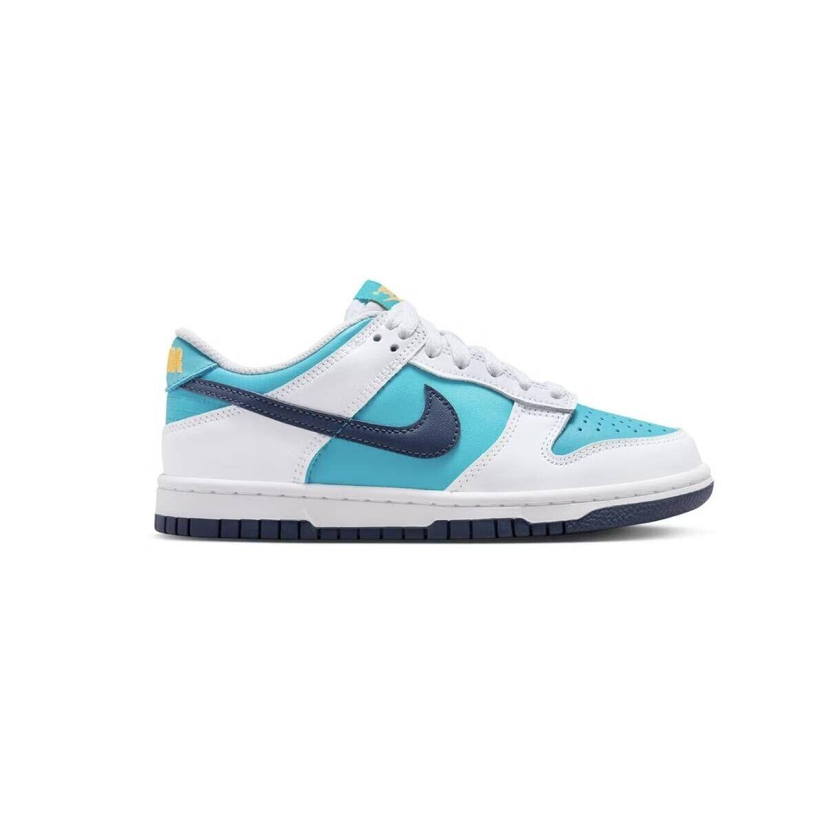 Nike Dunk Low Dusty Cactus GS HF4794-345 Thunder Blue SZ 3Y-7Y - Thunder Blue