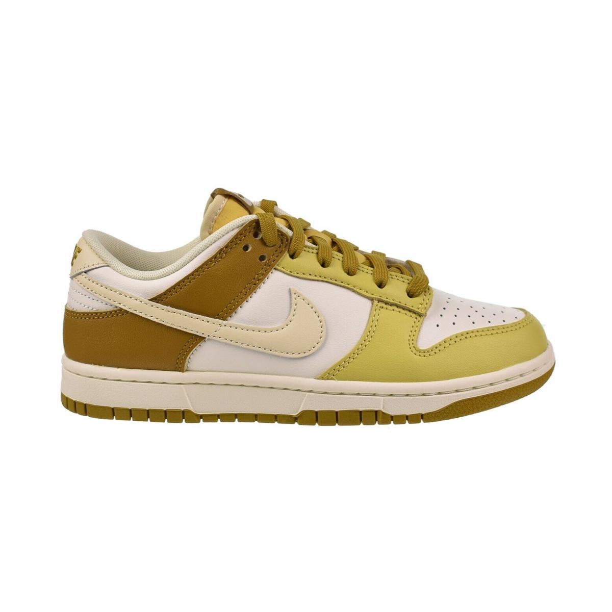 Nike Dunk Low Retro Men`s Shoes Bronzine-coconut Milk-saturn Gold FZ4042-716 - Bronzine-Coconut Milk-Saturn Gold